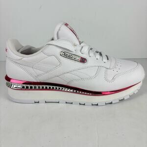 Rare VTG Reebok CL Streak III Chrome retro streetwear glam sneakers womens 8.5